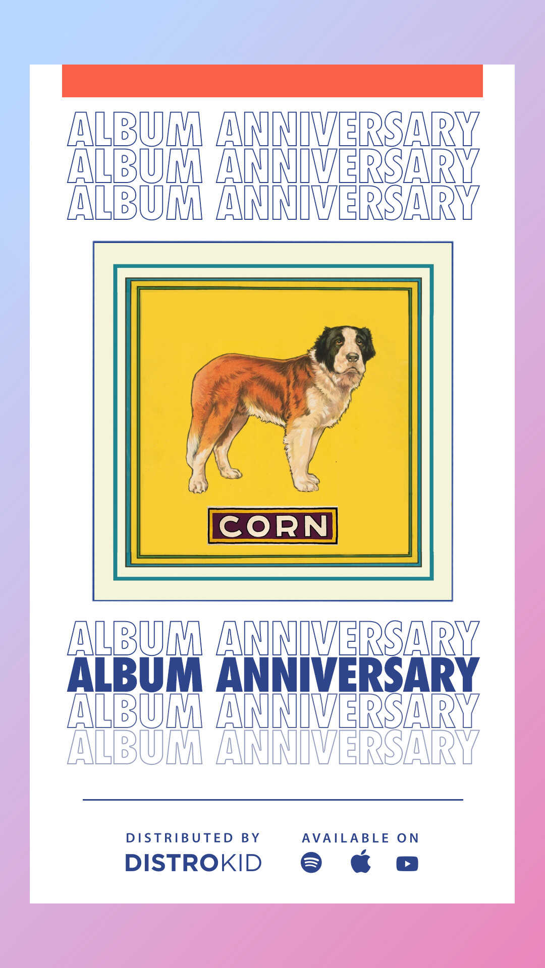 corn is 3 years old today